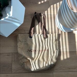 Nobu Los Cabo’s Tan Tote Bag